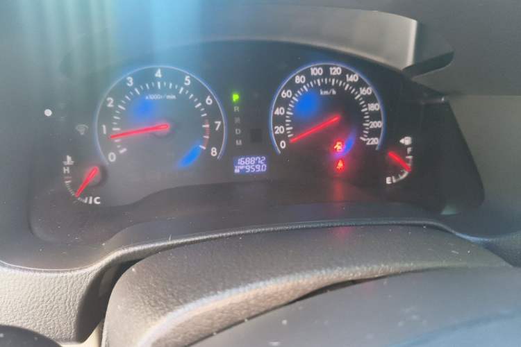 Used Mazda 8 2011 2.3L Deluxe Edition Odometer Close Up