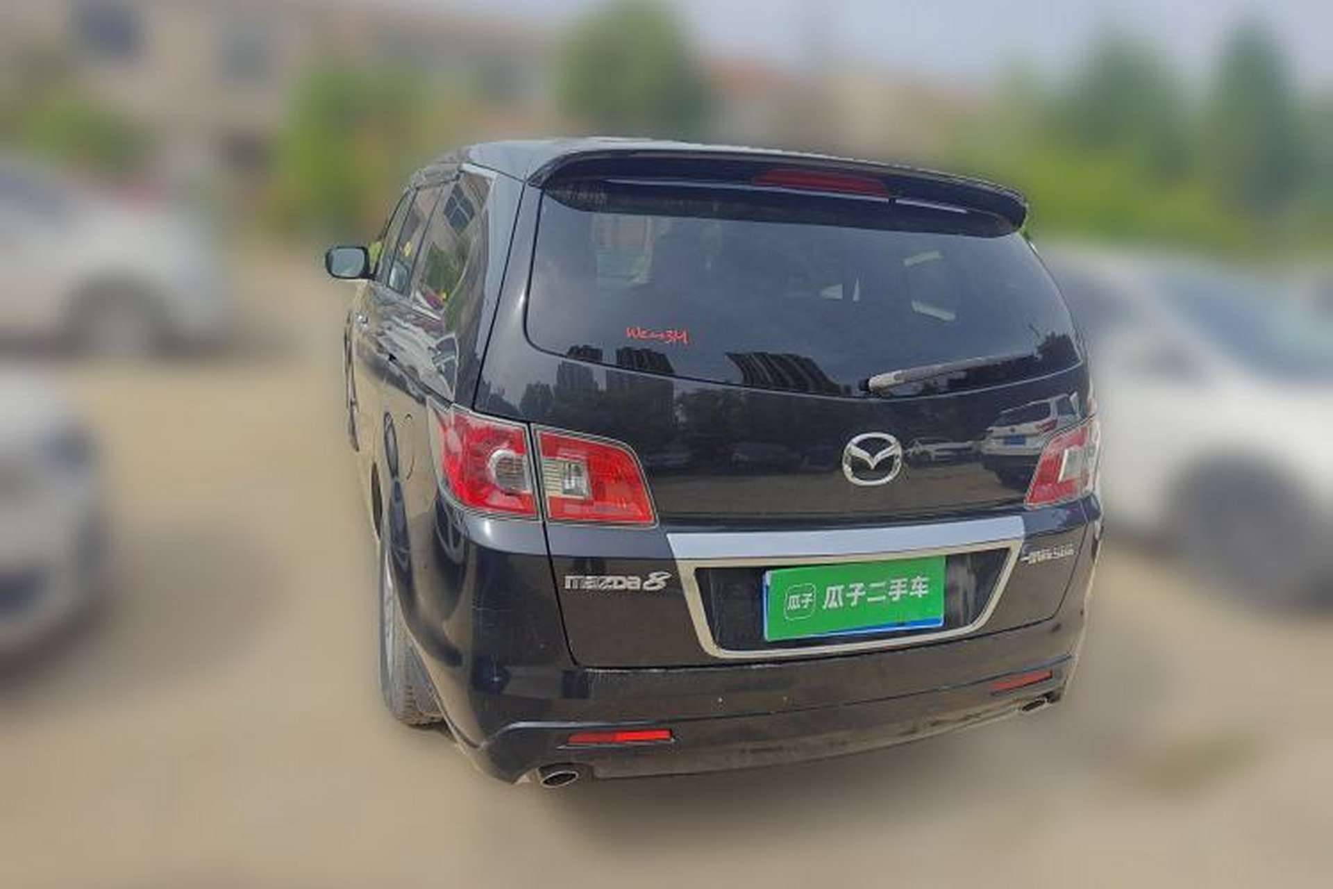 Used Mazda 8 2011 2.3L Deluxe Edition Rear Left 45 Deg