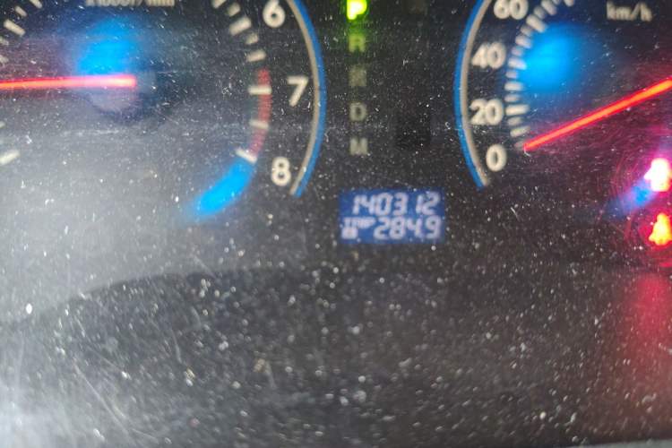 Used Mazda 8 2011 2.3L Elite Edition Odometer Close Up