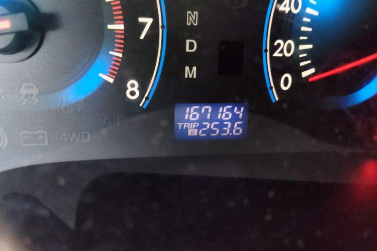 Used Mazda 8 2015 2.5L Ultimate Edition Odometer Close Up