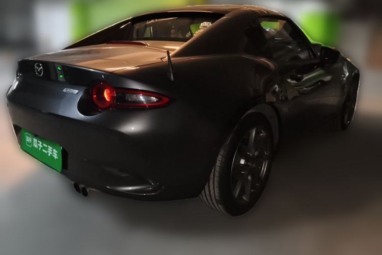 Used Mazda MX-5 2018 2.0L RF Platinum Steel Gray Rear Right 45 Deg