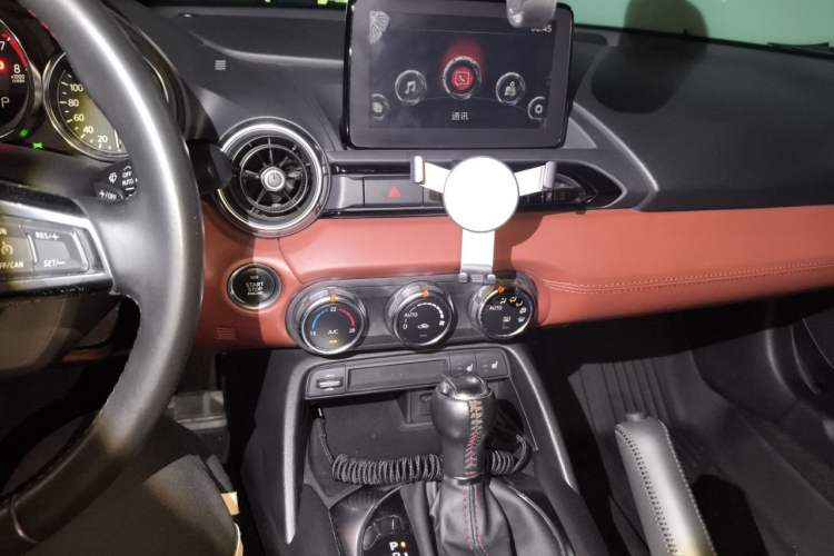 Used Mazda MX-5 2018 2.0L RF Platinum Steel Gray Audio And AC Panel