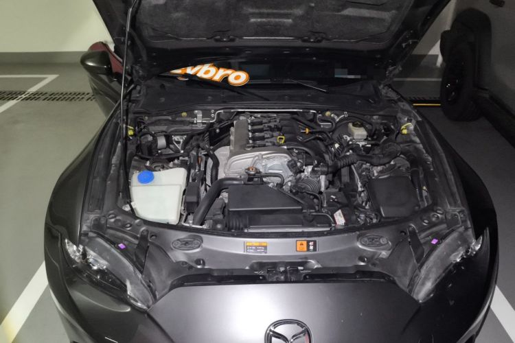 Used Mazda MX-5 2018 2.0L RF Platinum Steel Gray Engine Bay
