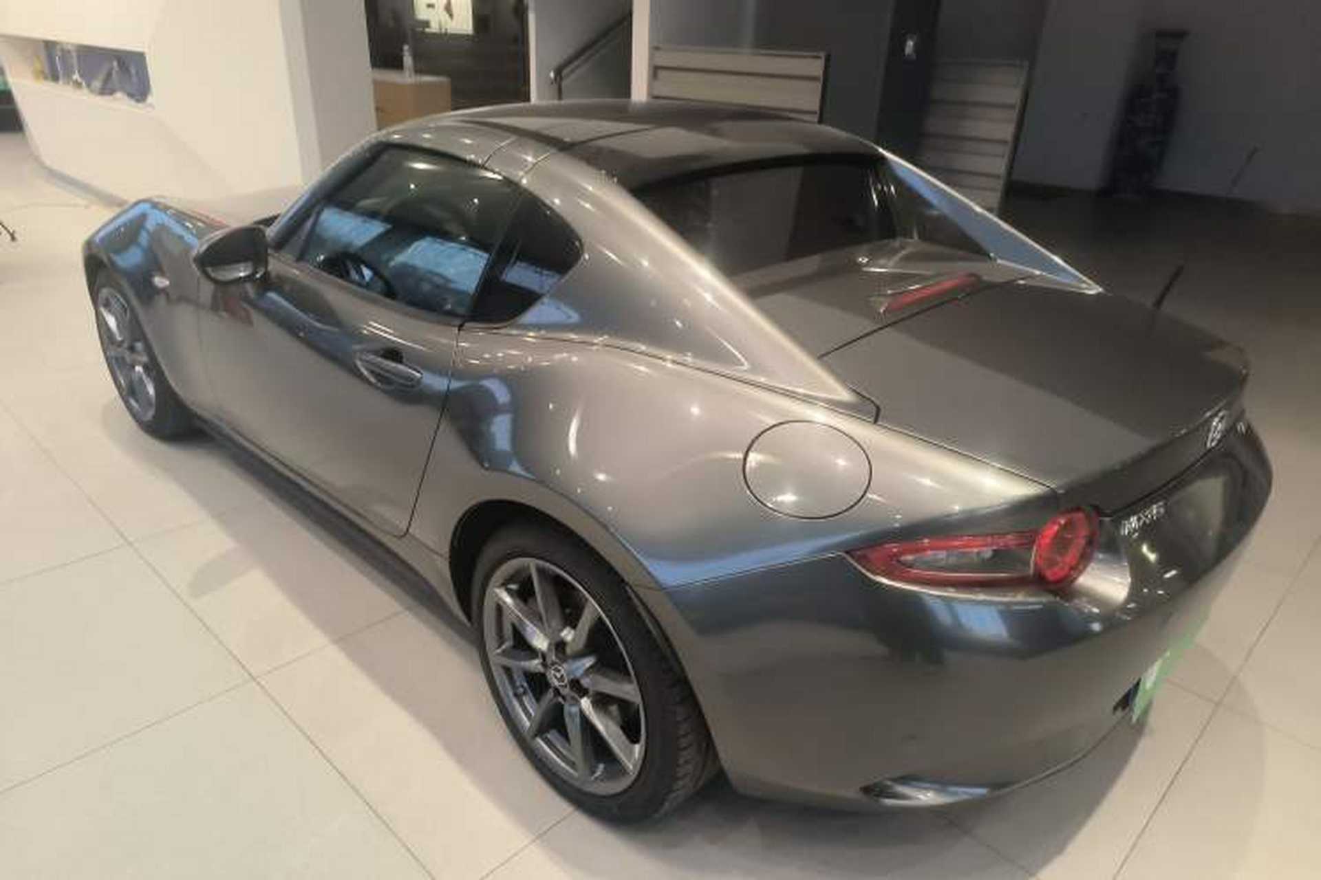 Used Mazda MX-5 2018 2.0L RF Crystal Soul Motion Red Rear Left 45 Deg