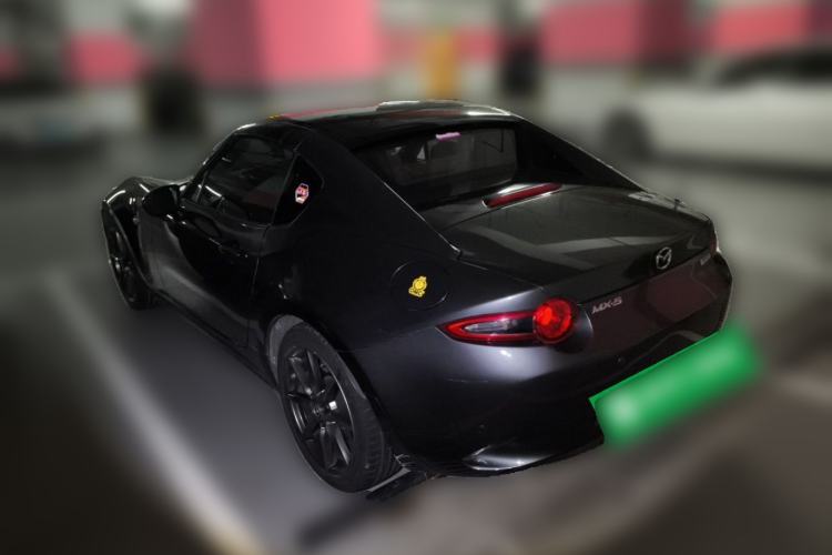Used Mazda MX-5 2018 2.0L RF Platinum Steel Gray Rear Left 45 Deg