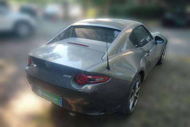 Used Mazda MX-5 2018 2.0L RF Platinum Steel Gray Rear Right 45 Deg