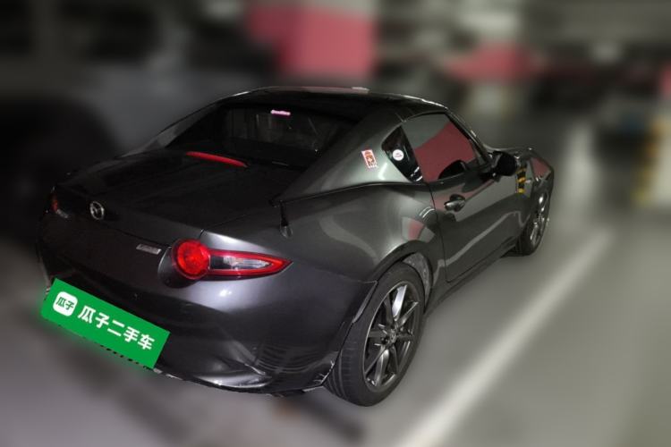Used Mazda MX-5 2018 2.0L RF Platinum Steel Gray Rear Right 45 Deg