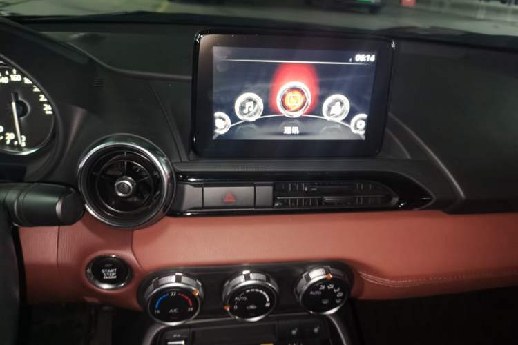 Used Mazda MX-5 2018 2.0L RF Crystal Soul Motion Red Audio And AC Panel
