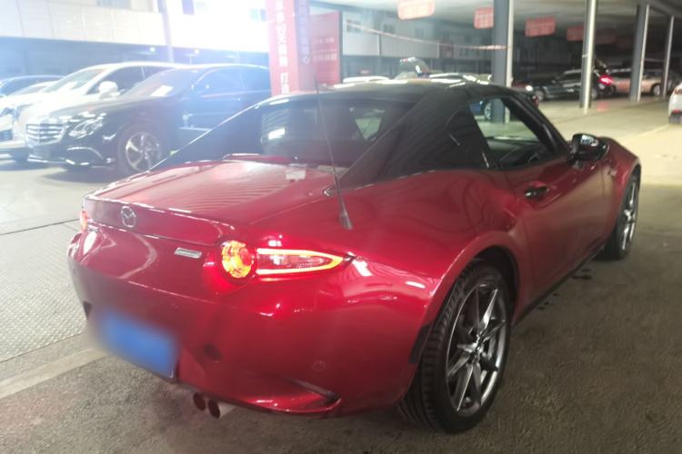 Used Mazda MX-5 2018 2.0L RF Crystal Soul Motion Red Rear Right 45 Deg