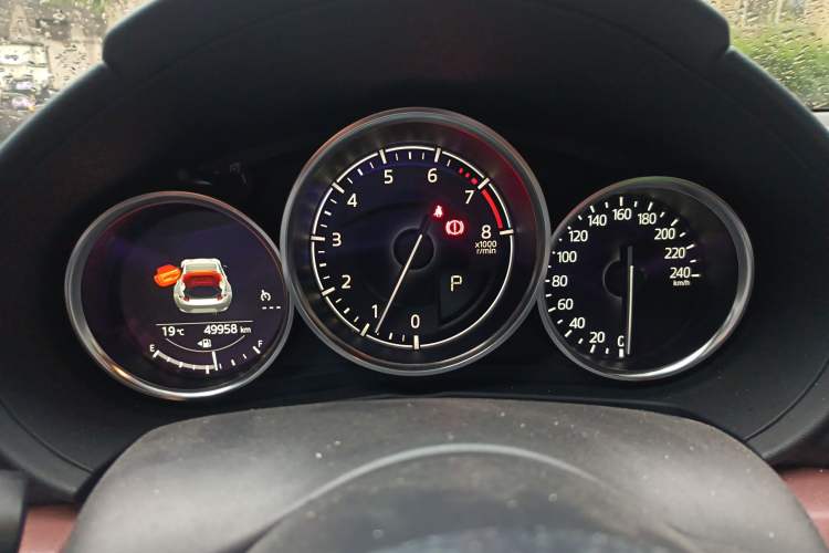 Used Mazda MX-5 2018 2.0L RF Platinum Steel Gray Instrument Cluster