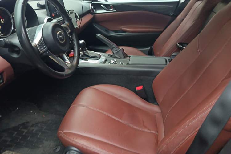 Used Mazda MX-5 2018 2.0L RF Platinum Steel Gray Left Front Seat