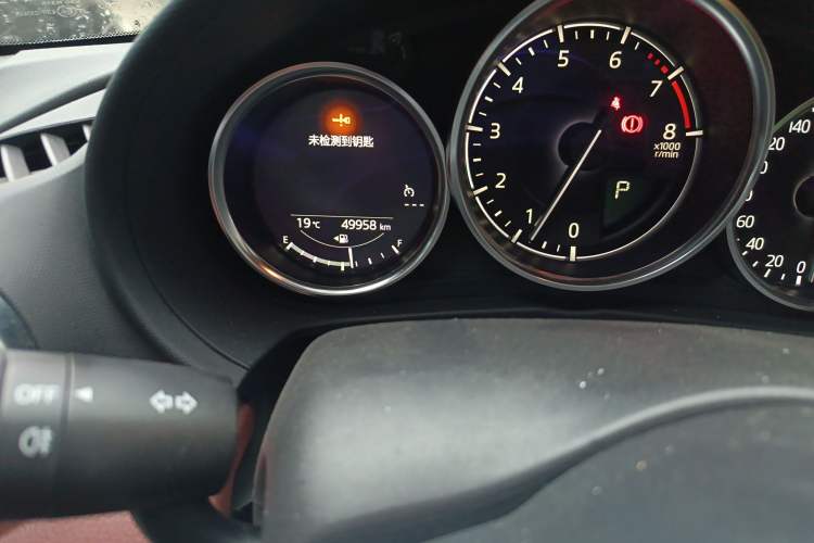 Used Mazda MX-5 2018 2.0L RF Platinum Steel Gray Odometer Close Up