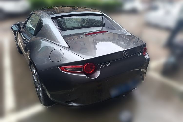 Used Mazda MX-5 2018 2.0L RF Platinum Steel Gray Rear Left 45 Deg