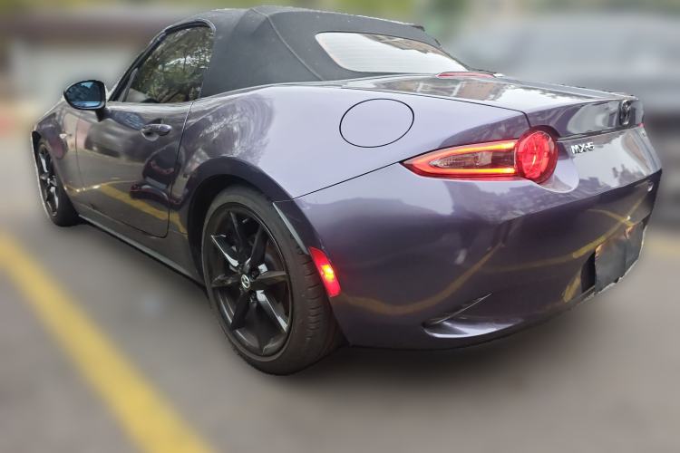 Used Mazda MX-5 2018 2.0L RF Platinum Steel Gray Rear Left 45 Deg