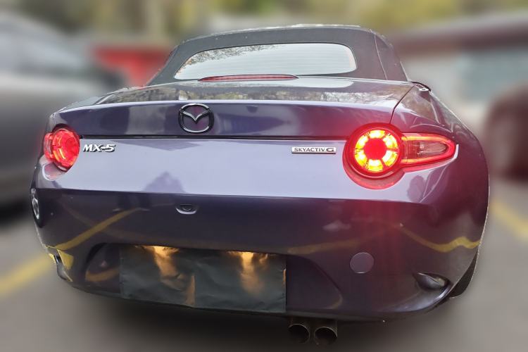 Used Mazda MX-5 2018 2.0L RF Platinum Steel Gray Rear