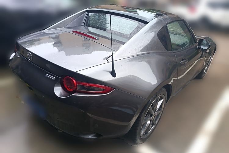 Used Mazda MX-5 2018 2.0L RF Platinum Steel Gray Rear Right 45 Deg