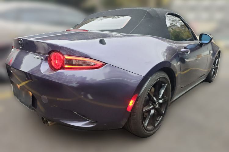 Used Mazda MX-5 2018 2.0L RF Platinum Steel Gray Rear Right 45 Deg