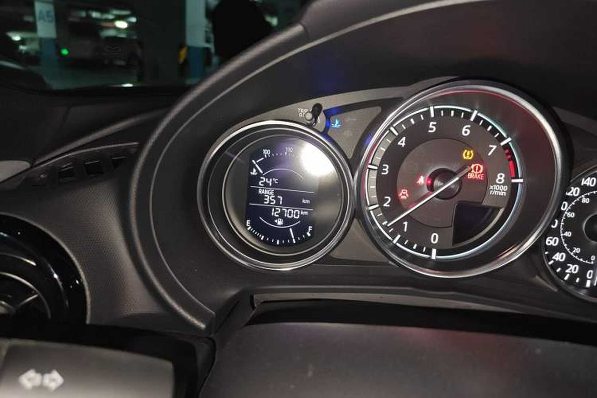 Used Mazda MX-5 2022 2.0L Manual Soft Top Convertible Black Trim Odometer Close Up