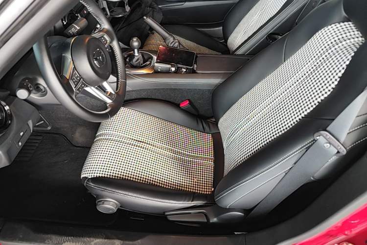 Used Mazda MX-5 2023 2.0L Manual Soft Top Convertible Ink Specification Left Front Seat