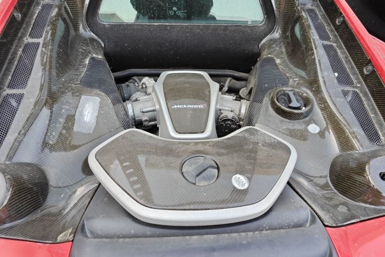 Used McLaren 12C 2012 3.8T Standard Edition Engine Bay