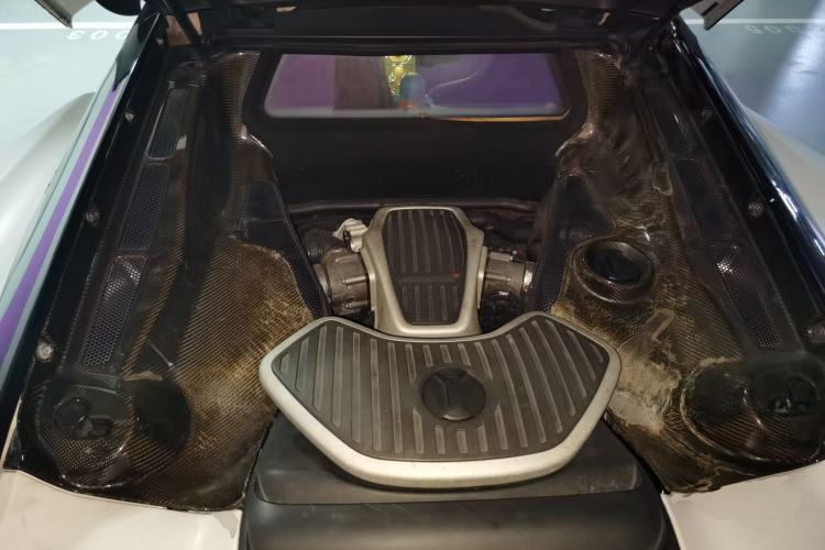 Used McLaren 12C 2013 3.8T COUPE Engine Bay