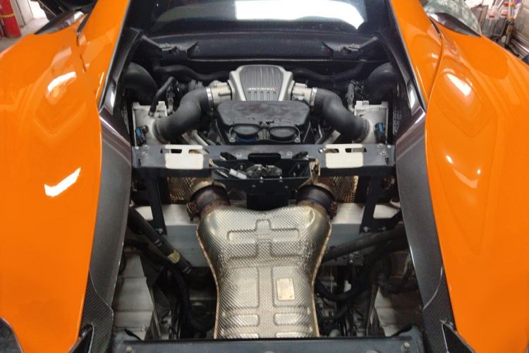 Used McLaren 570 2015 570S 3.8T Coupe Engine Bay