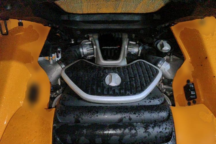 Used McLaren 650S 2014 3.8T Spider Engine Bay