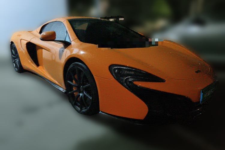 Used McLaren 650S 2014 3.8T Spider Front Right 45 Deg
