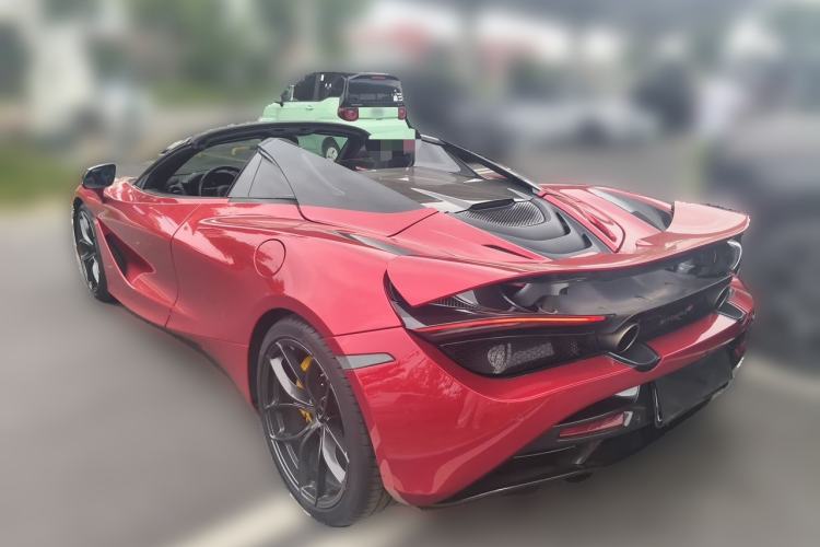 Used McLaren 720S 2019 4.0T Spider Rear Left 45 Deg