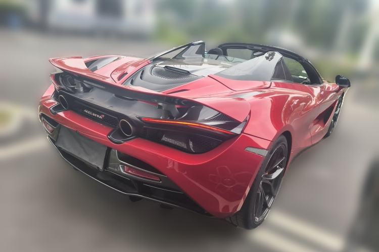 Used McLaren 720S 2019 4.0T Spider Rear Right 45 Deg