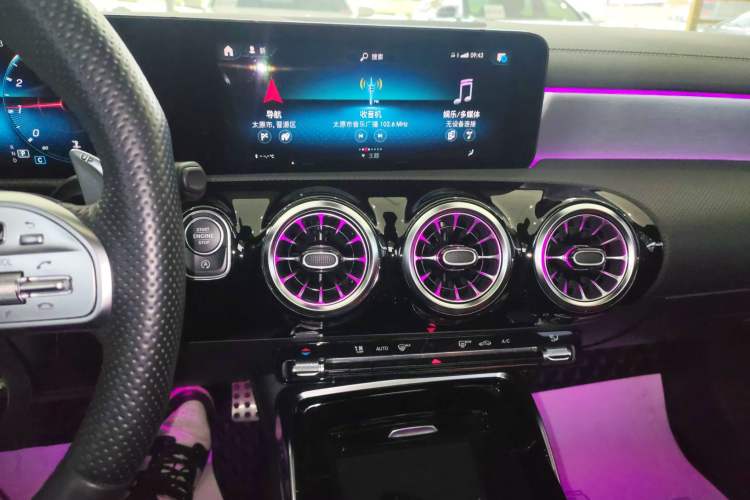 Used Mercedes-Benz A AMG 2020 Facelifted AMG A 35 4MATIC Audio And AC Panel