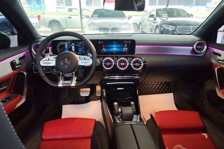 Used Mercedes-Benz A AMG 2020 Facelifted AMG A 35 4MATIC Center Console