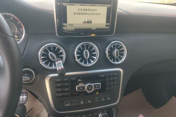 Used Mercedes-Benz A AMG 2014 AMG A 45 4MATIC Audio And AC Panel