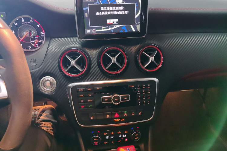 Used Mercedes-Benz A AMG 2014 AMG A 45 4MATIC Audio And AC Panel
