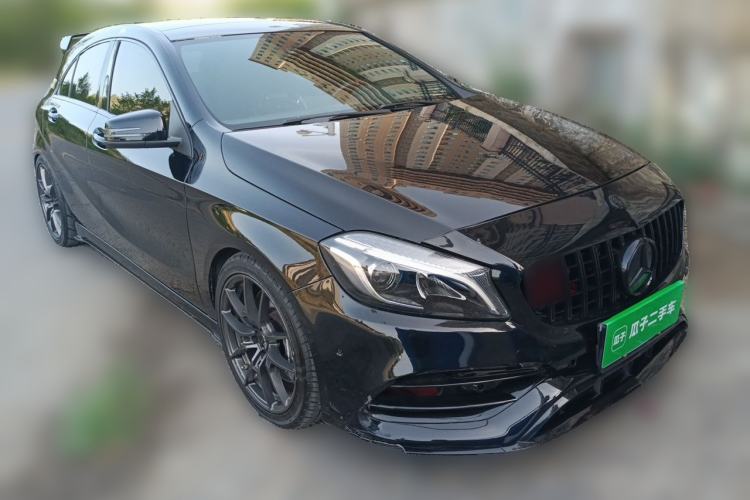 Used Mercedes-Benz A AMG 2014 AMG A 45 4MATIC Front Right 45 Deg