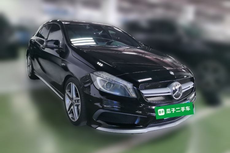 Used Mercedes-Benz A AMG 2014 AMG A 45 4MATIC Front Right 45 Deg