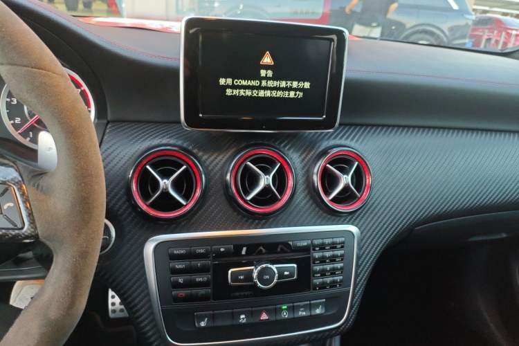 Used Mercedes-Benz A AMG 2014 AMG A 45 4MATIC Audio And AC Panel