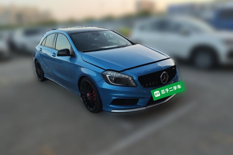 Used Mercedes-Benz A AMG 2014 AMG A 45 4MATIC Front Right 45 Deg
