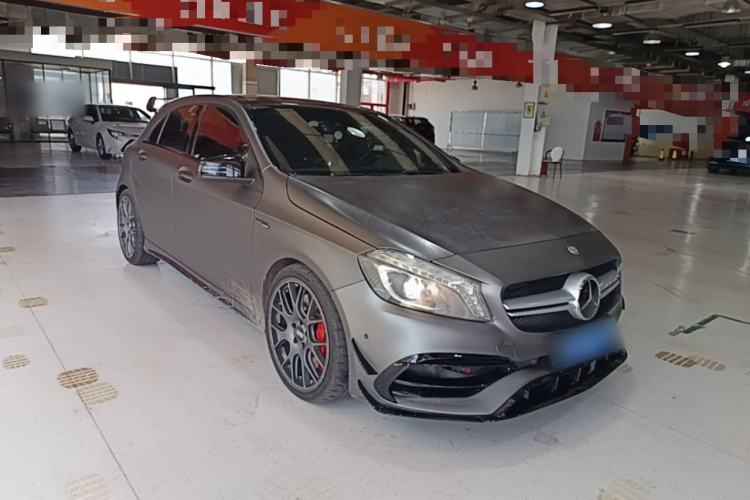 Used Mercedes-Benz A AMG 2014 AMG A 45 4MATIC Front Right 45 Deg