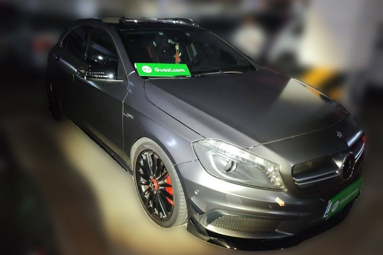 Used Mercedes-Benz A AMG 2014 AMG A 45 4MATIC Front Right 45 Deg