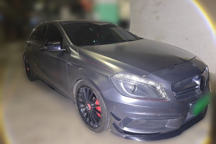 Used Mercedes-Benz A AMG 2014 AMG A 45 4MATIC Front Right 45 Deg