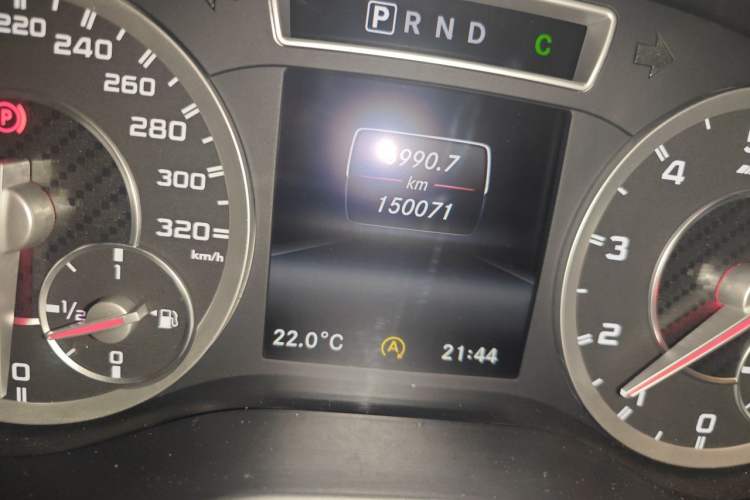 Used Mercedes-Benz A AMG 2014 AMG A 45 4MATIC Odometer Close Up