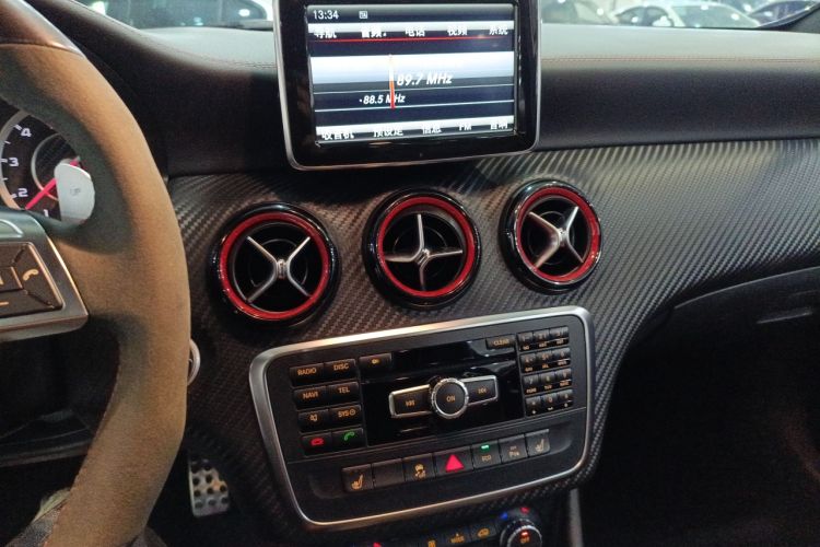 Used Mercedes-Benz A AMG 2014 AMG A 45 4MATIC Audio And AC Panel