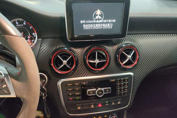 Used Mercedes-Benz A AMG 2014 AMG A 45 4MATIC Audio And AC Panel