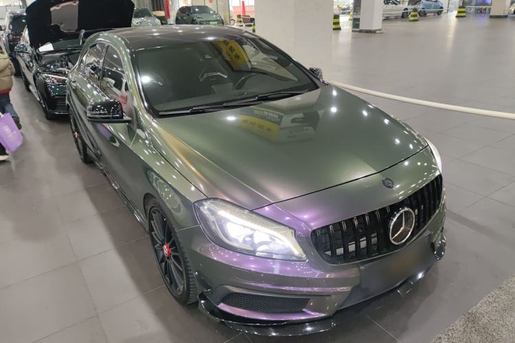 Used Mercedes-Benz A AMG 2014 AMG A 45 4MATIC Front Right 45 Deg