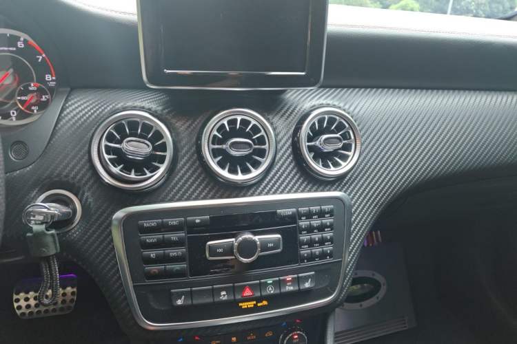Used Mercedes-Benz A AMG 2014 AMG A 45 4MATIC Audio And AC Panel