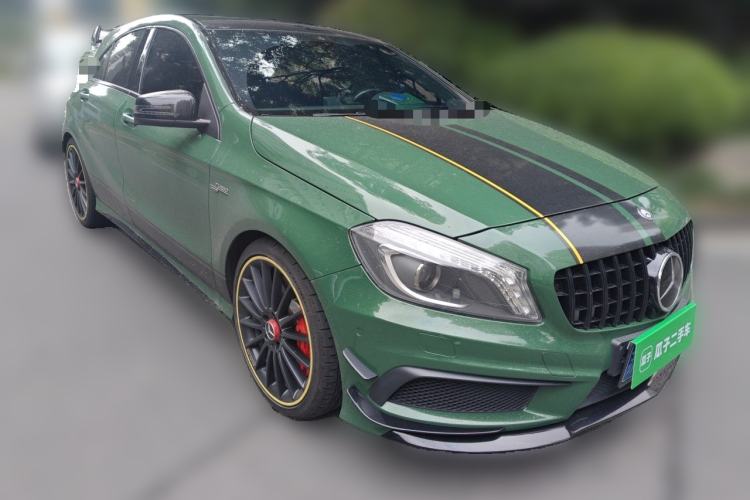 Used Mercedes-Benz A AMG 2014 AMG A 45 4MATIC Front Right 45 Deg