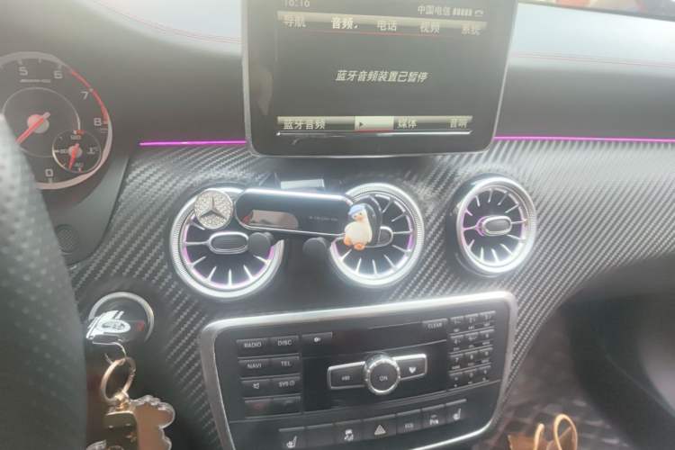 Used Mercedes-Benz A AMG 2014 AMG A 45 4MATIC Audio And AC Panel
