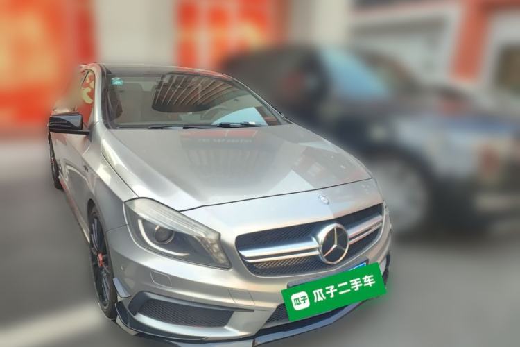 Used Mercedes-Benz A AMG 2014 AMG A 45 4MATIC Front Right 45 Deg
