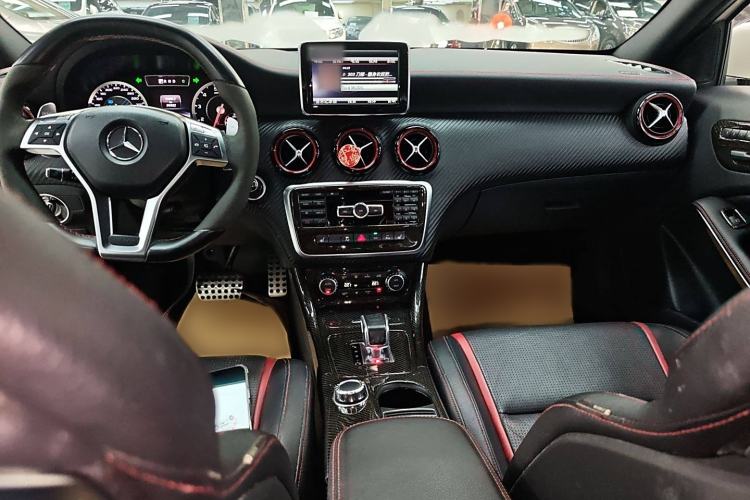 Used Mercedes-Benz A AMG 2014 AMG A 45 4MATIC Audio And AC Panel